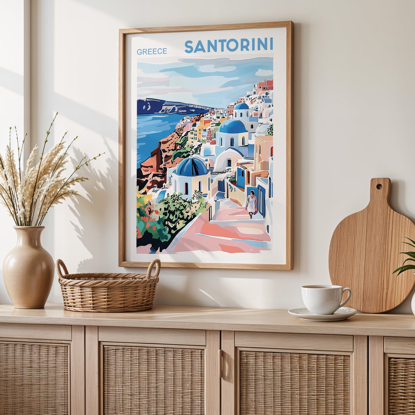 Santorini, Greece Poster