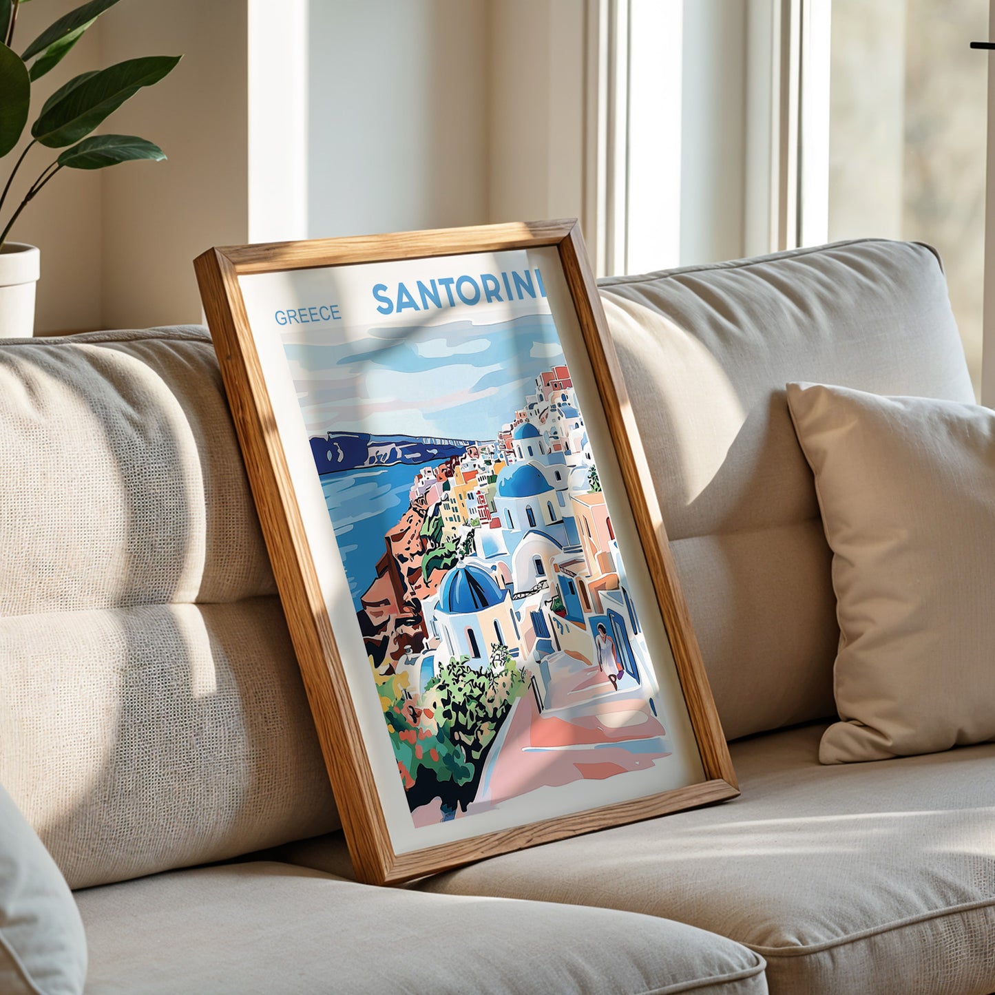 Santorini, Greece Poster