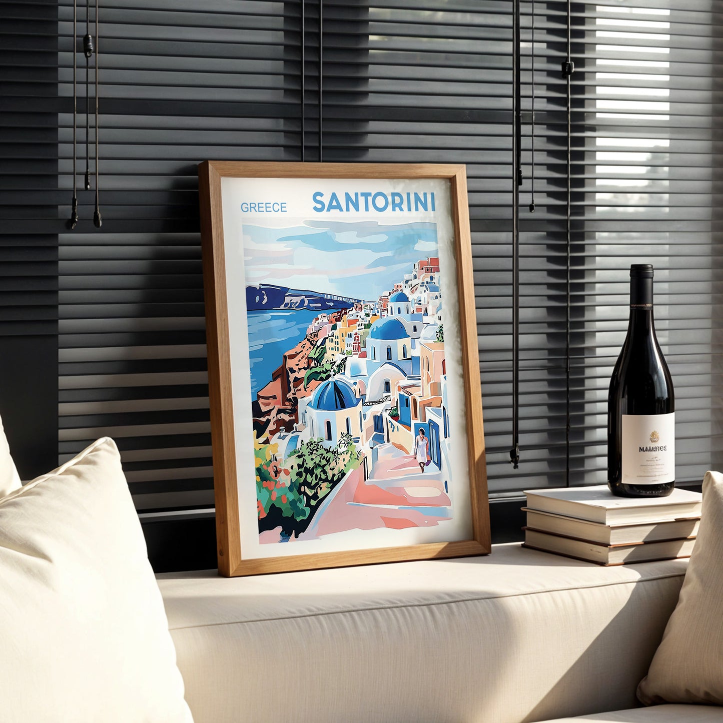 Santorini, Greece Poster