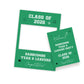 Class of 2026 School Leavers Selfie Frame and Party Sign