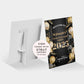 Black and Gold School Leavers Party Selfie Frame