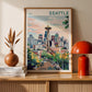 Seattle, Washington Poster