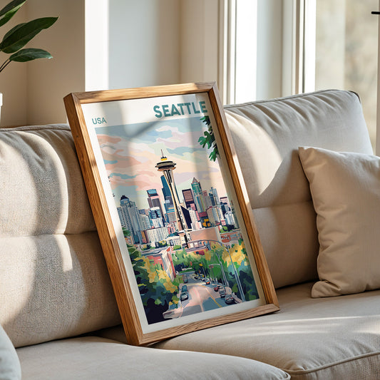 Seattle, Washington Poster