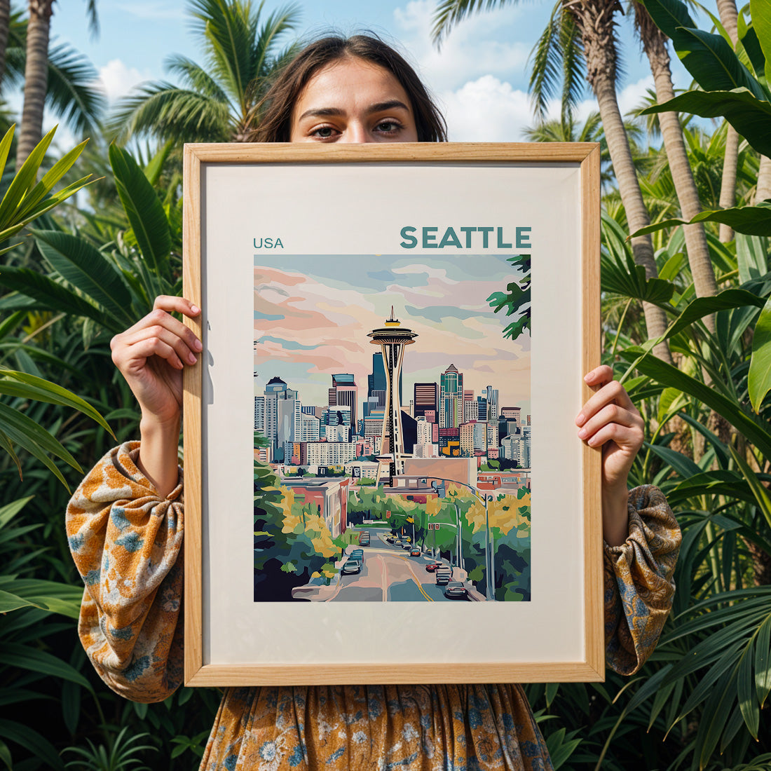 Seattle, Washington Poster