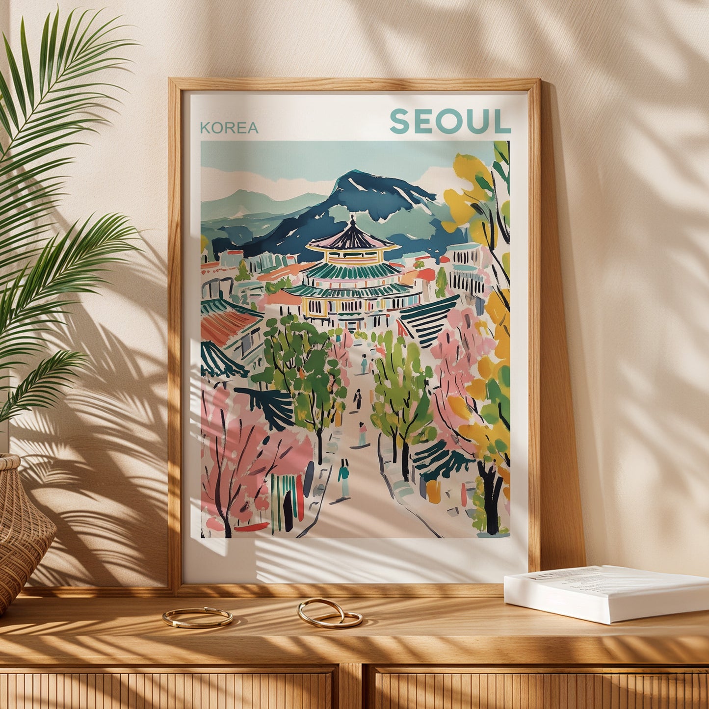 Seoul, South Korea Poster