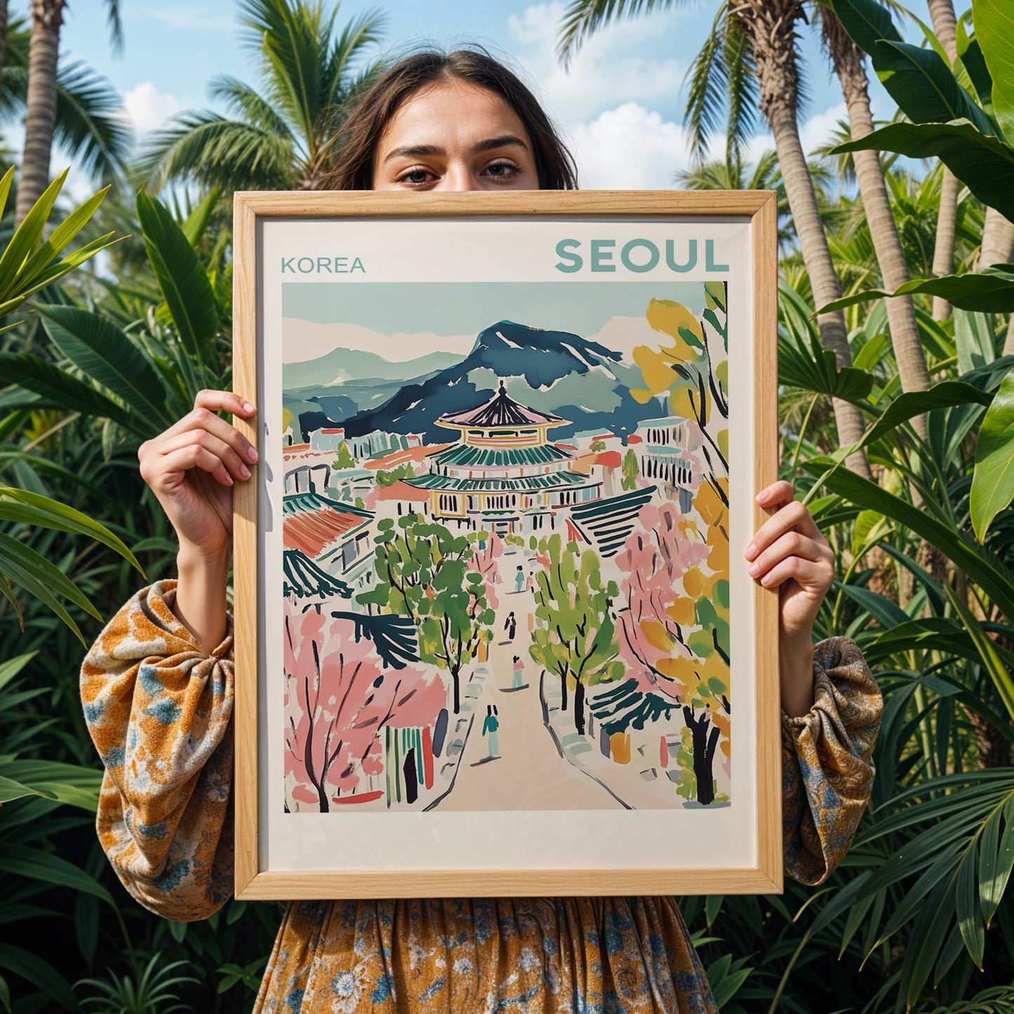 Seoul, South Korea Poster