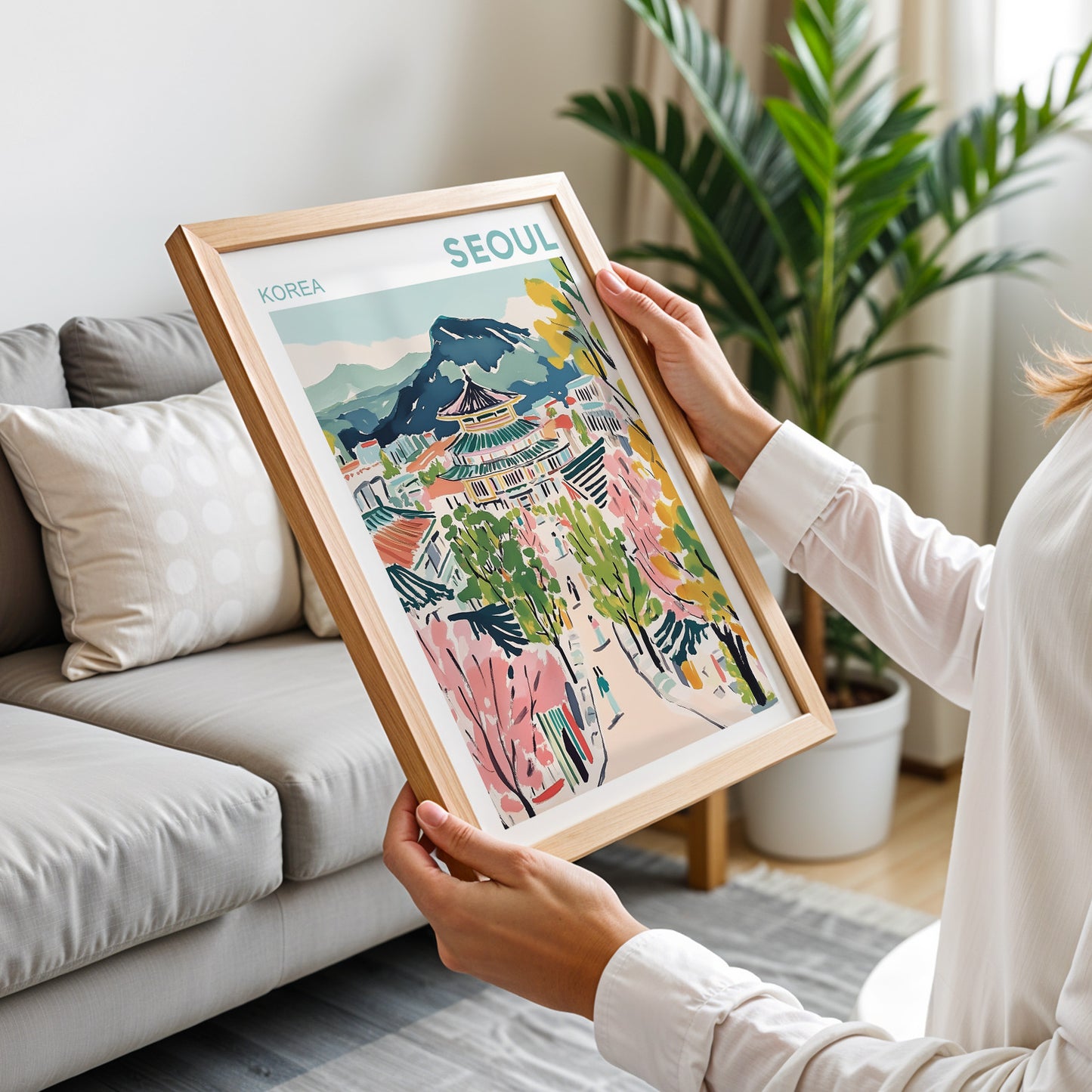 Seoul, South Korea Poster