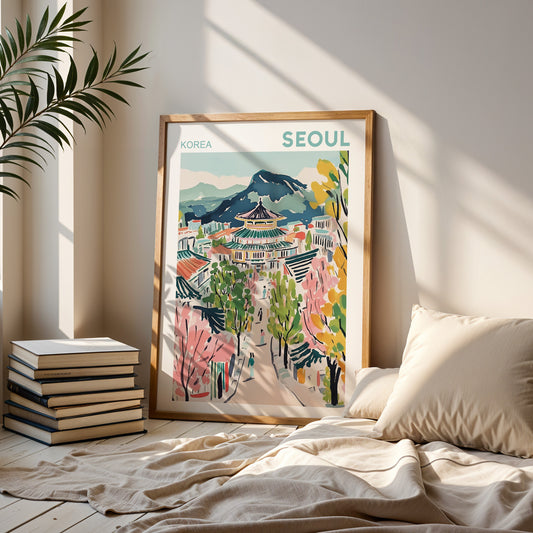 Seoul, South Korea Poster