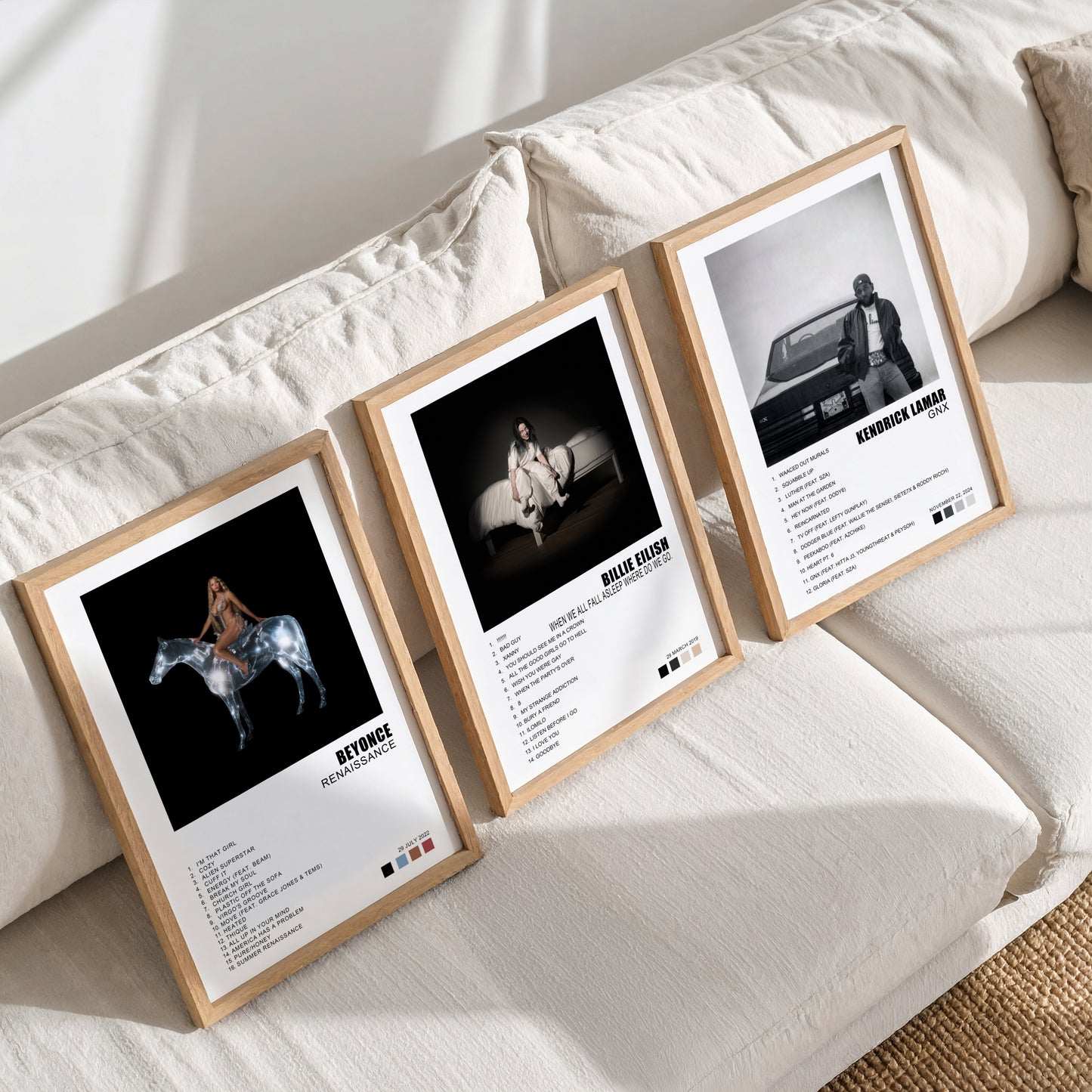 Set of 3 Choose Your Own Album Posters