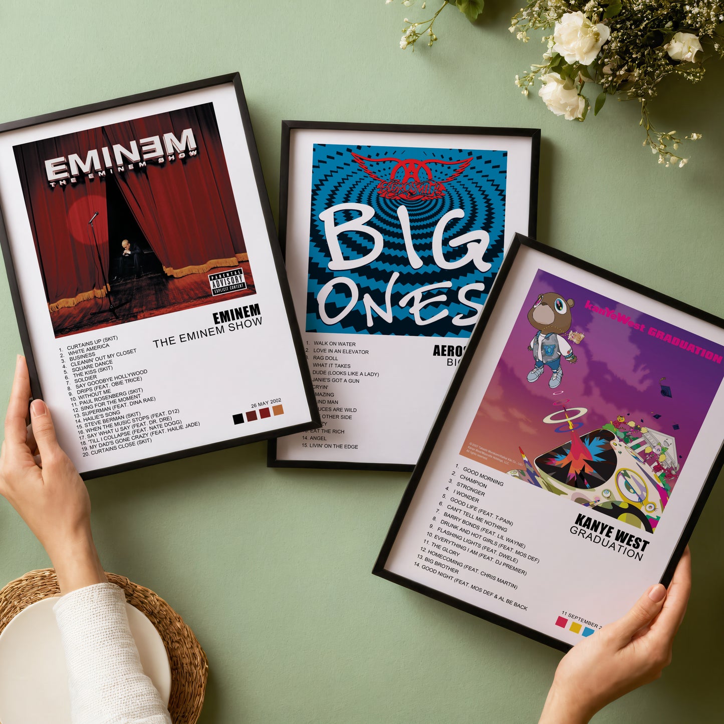 Set of 3 Choose Your Own Album Posters