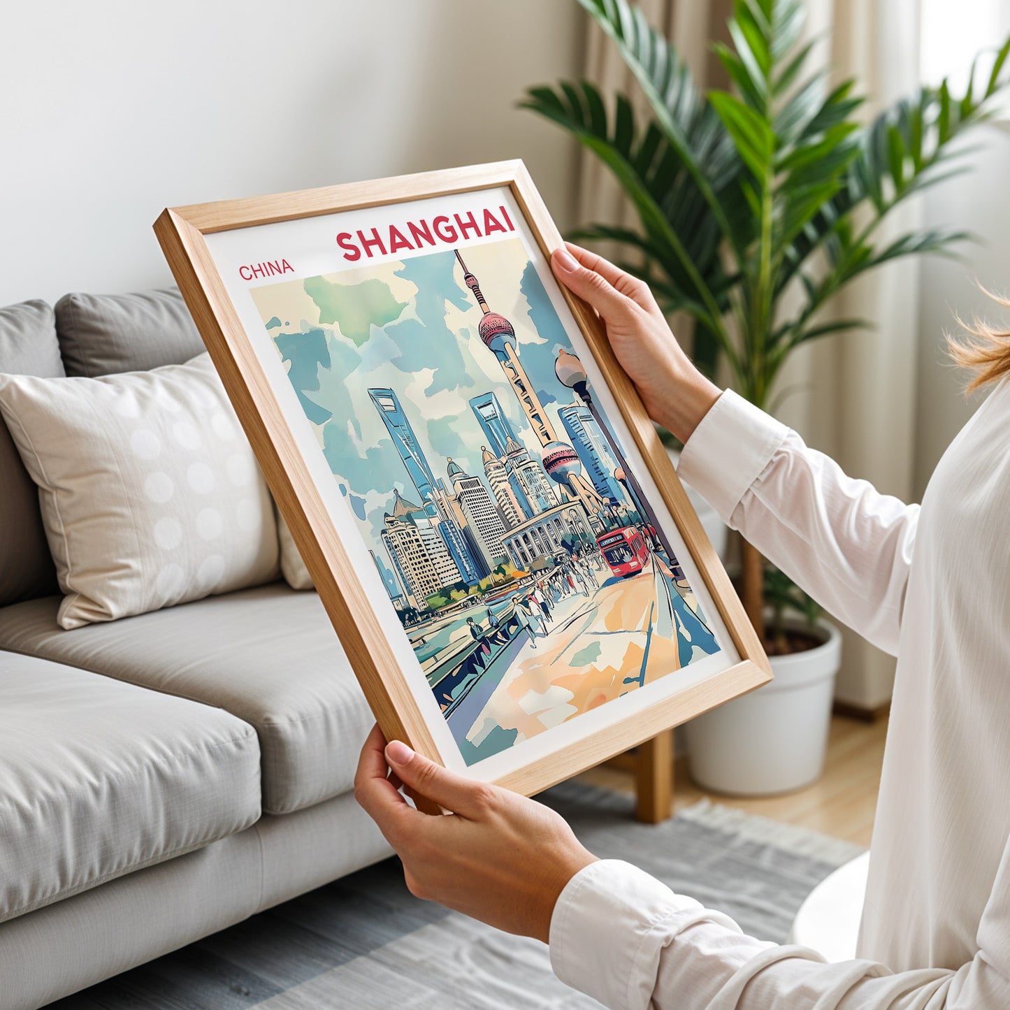 Shanghai, China Poster