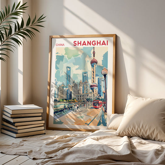Shanghai, China Poster