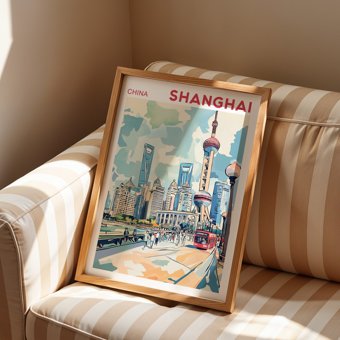 Shanghai, China Poster