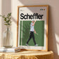 Scottie Scheffler Golf Poster
