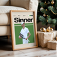 Jannik Sinner Tennis Poster