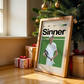 Jannik Sinner Tennis Poster