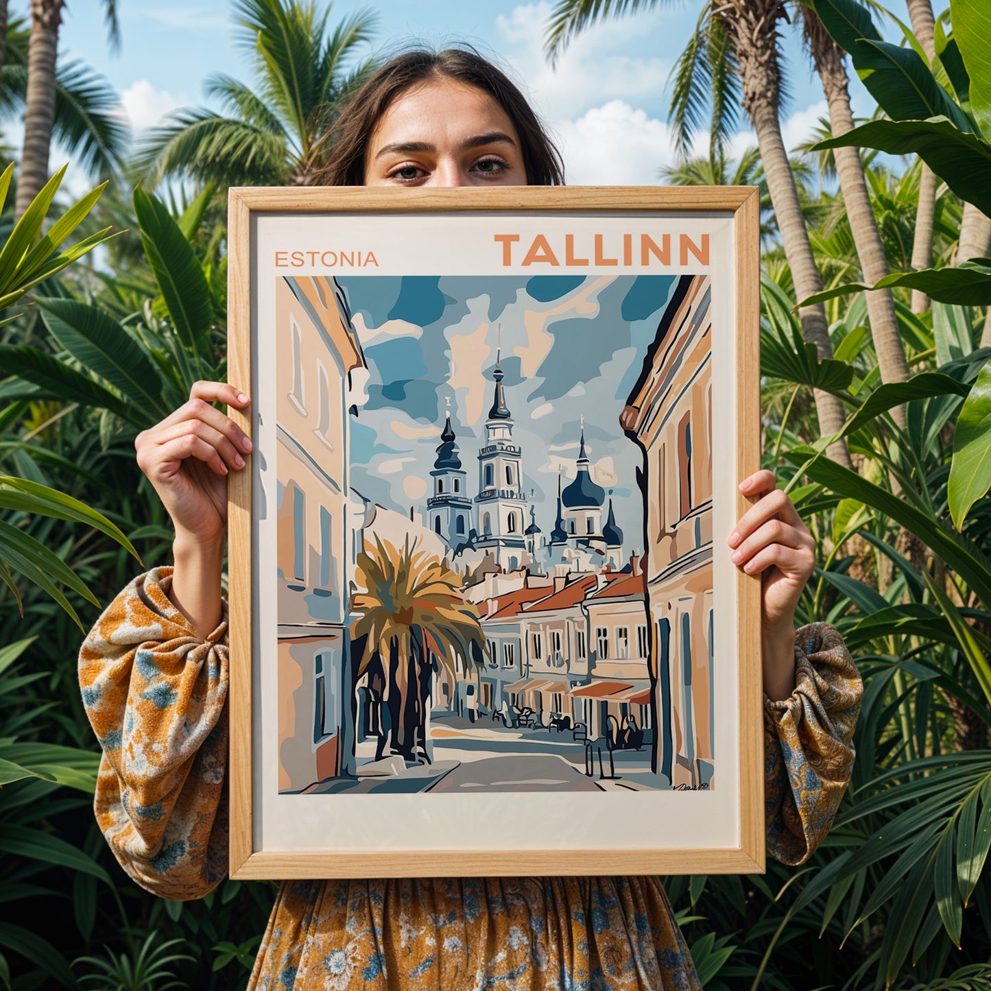 Tallinn, Estonia Poster