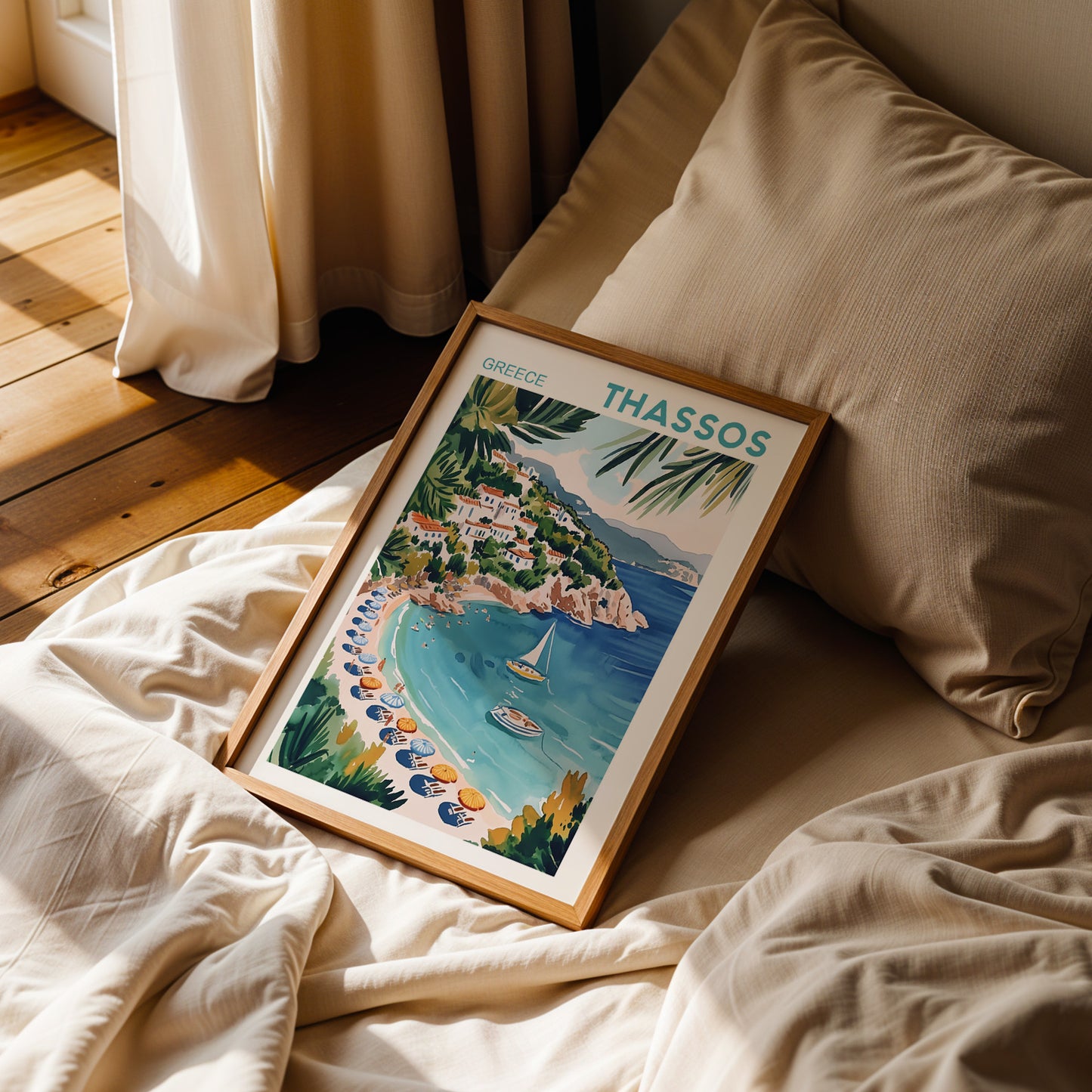 Thassos, Greece Poster