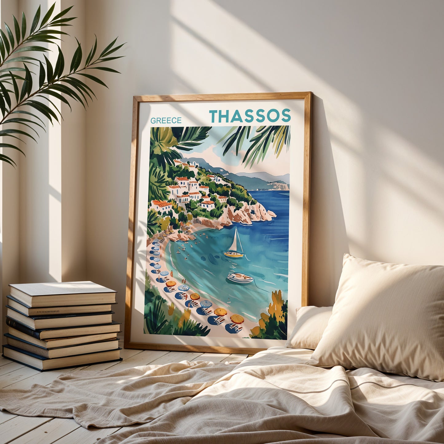 Thassos, Greece Poster