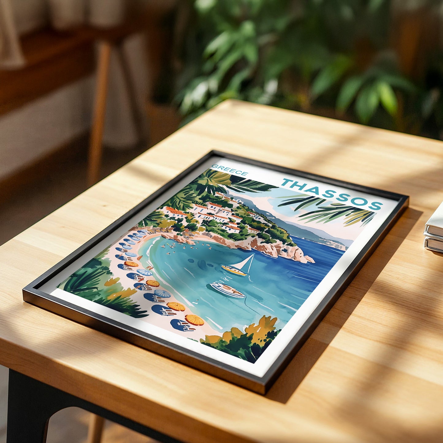 Thassos, Greece Poster