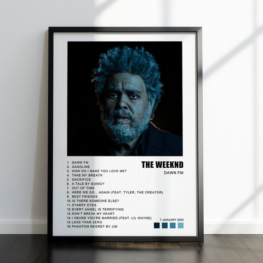 The Weeknd Album Cover Poster
