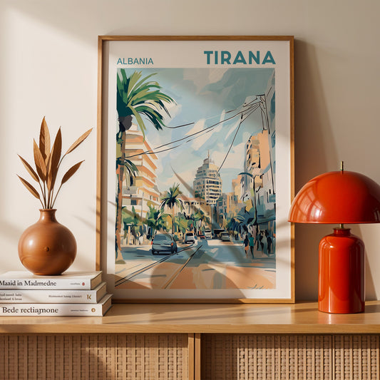 Tirana, Albania Poster