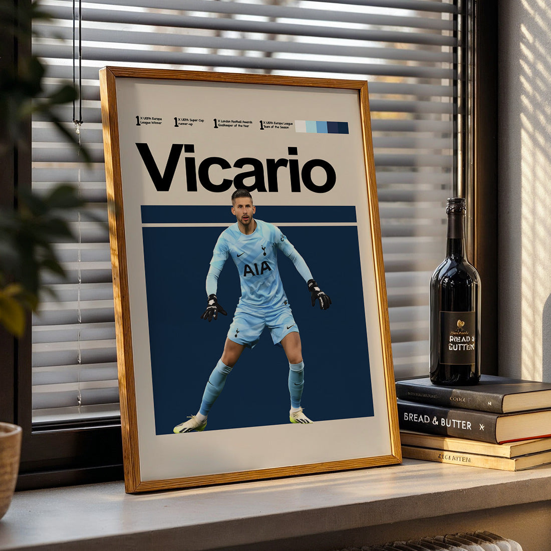 Tottenham - Guglielmo Vicario Poster