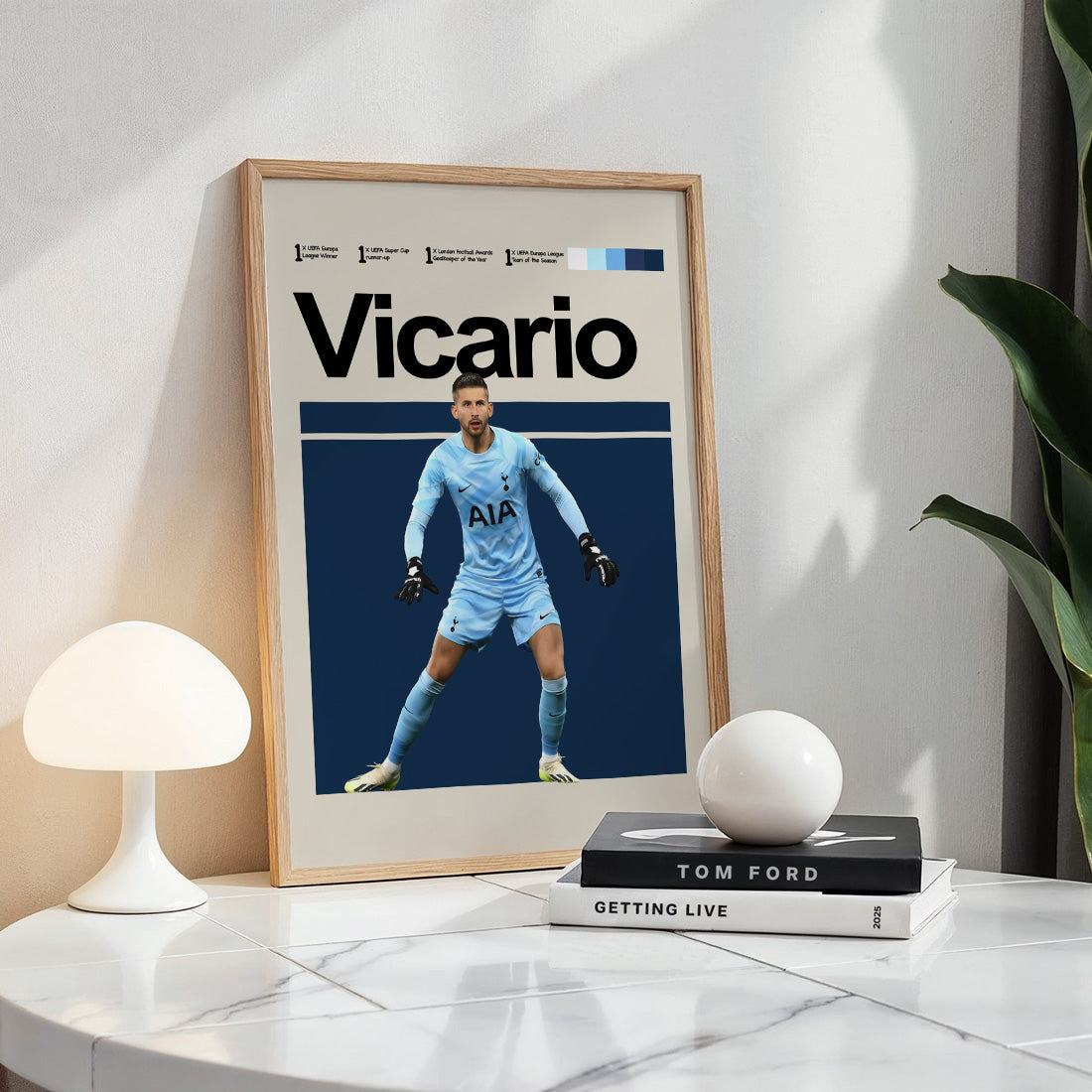 Tottenham - Guglielmo Vicario Poster