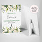 White Rose First Holy Communion Welcome Sign