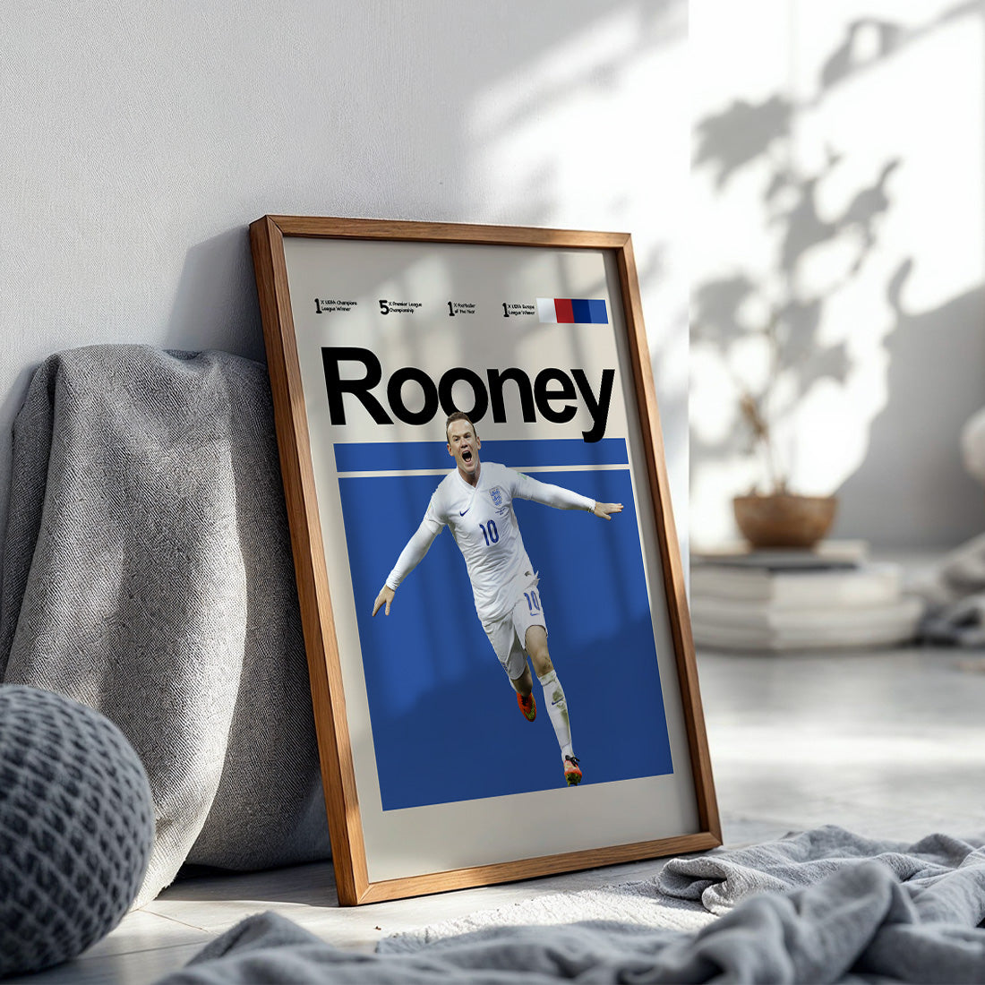 Legends – Wayne Rooney Poster  (Manchester United)