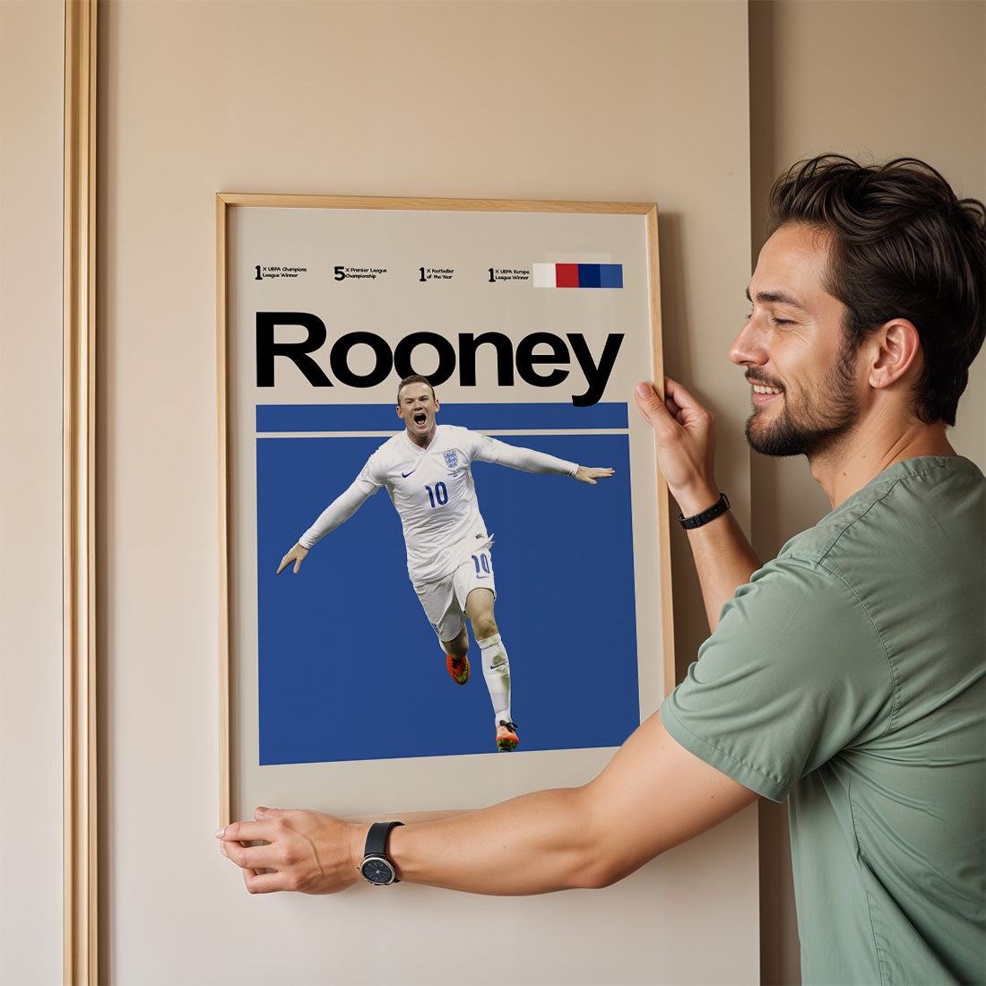 Legends – Wayne Rooney Poster  (Manchester United)