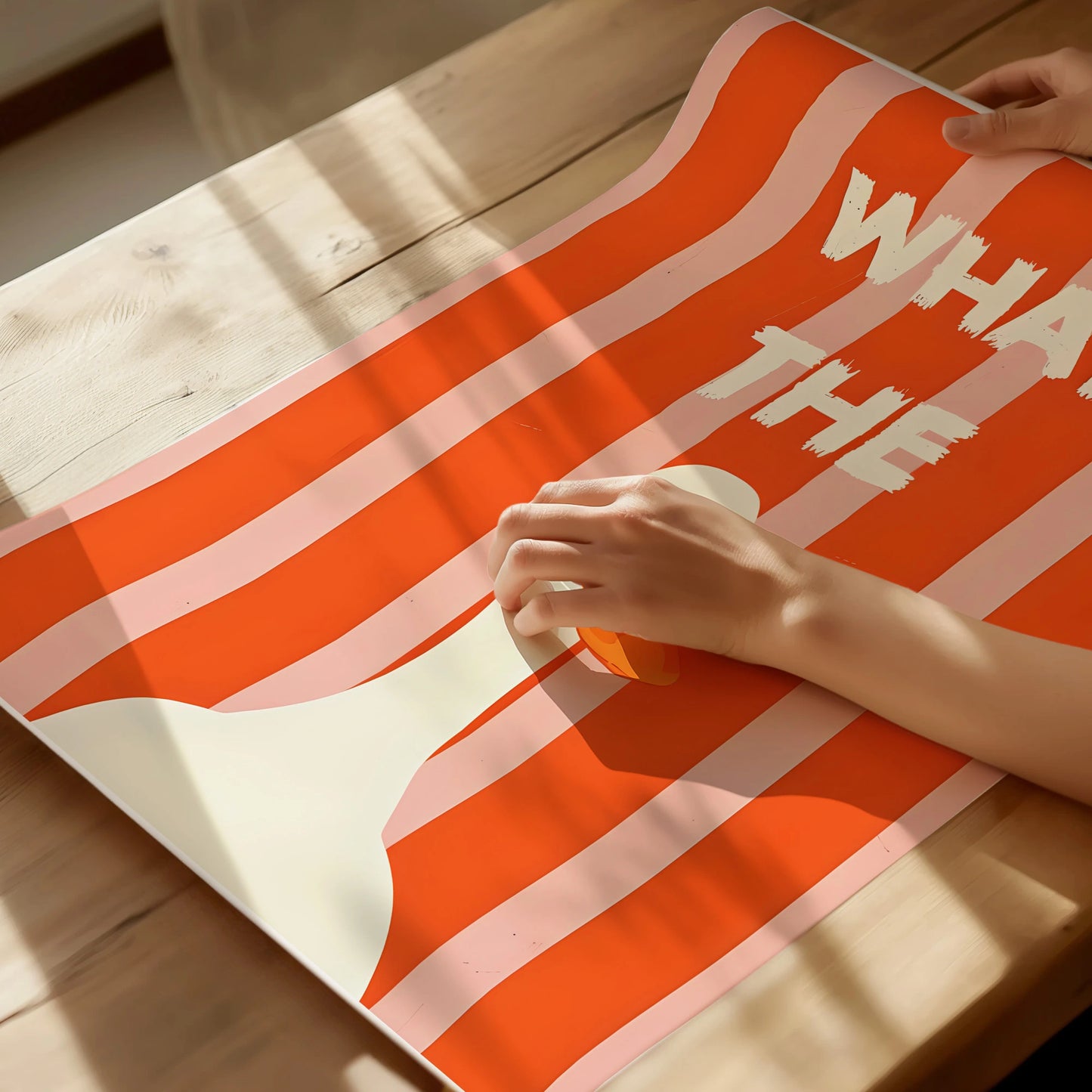 “What The Duck” Funny Poster