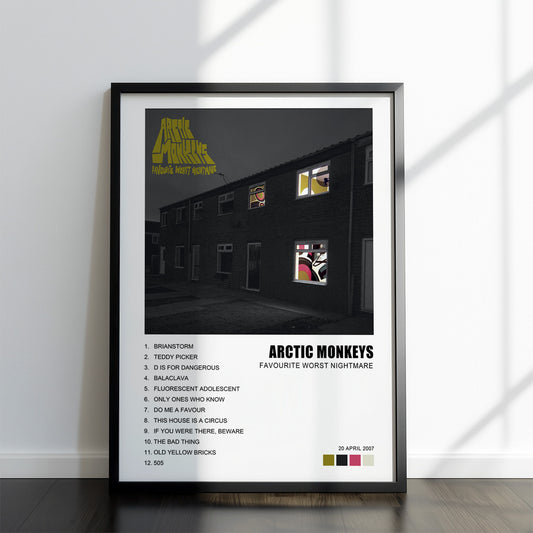 Arctic Monkeys Album Cover Poster