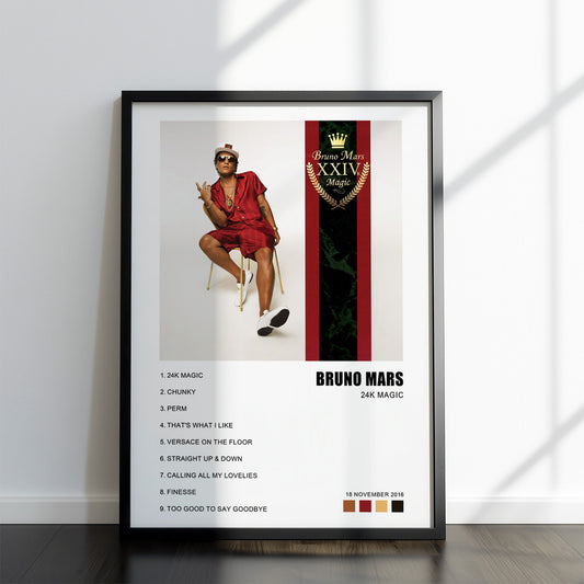 Bruno Mars Album Poster