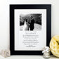 Personalised Poem & Photo Print, Anniversary Poem for Wife, Personalised Anniversary Photo Gift for Husband, 10 Year Anniversary Gift Wife