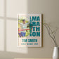 Personalised Marathon Print, London Marathon Photo Print, London Marathon Gift, Running Marathon Poster, Marathon Congratulations