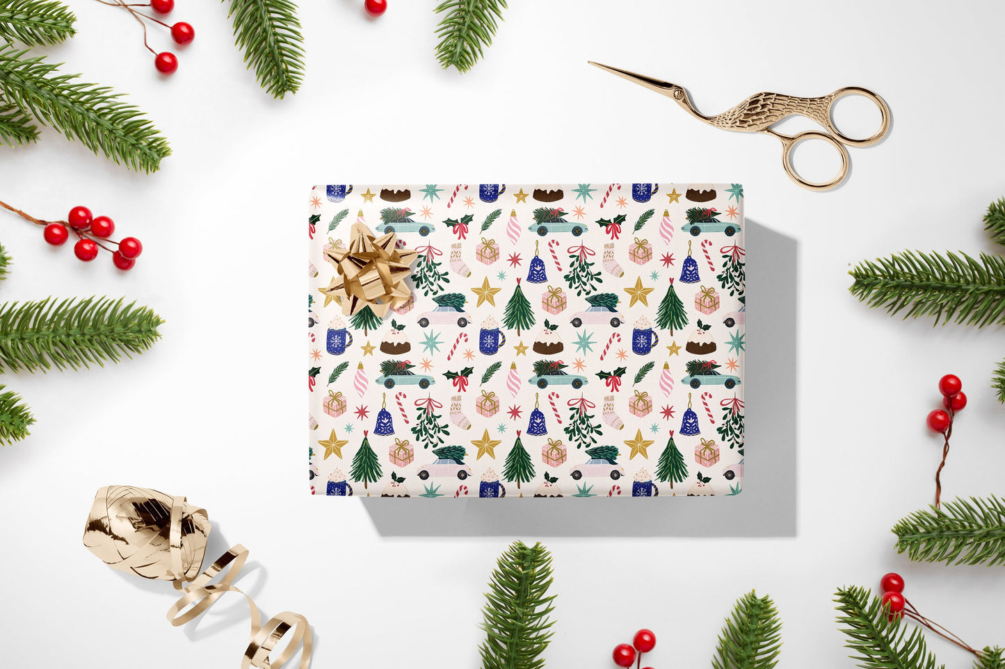 Personalised Christmas Wrapping Paper, Luxury Gift Wrap, Christmas Wrapping Paper, Gift Wrapping, Wrapping paper for kids, Xmas Gift Wrap