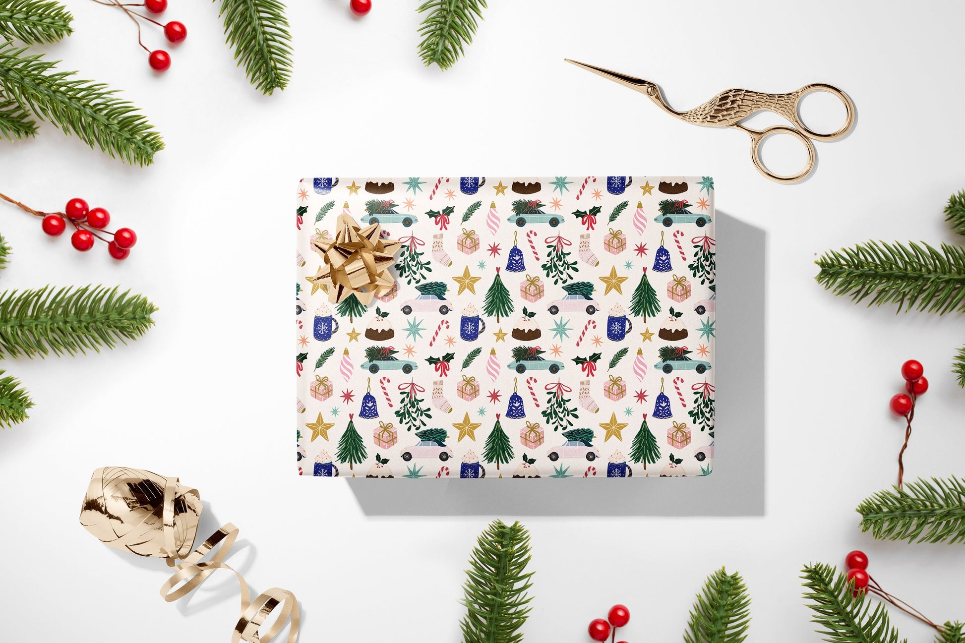 Personalised Christmas Wrapping Paper, Luxury Gift Wrap, Christmas Wrapping Paper, Gift Wrapping, Wrapping paper for kids, Xmas Gift Wrap