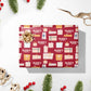 Personalised Christmas Wrapping Paper, Luxury Gift Wrap, Festive Wrapping Paper, Gift Wrapping, Wrapping paper with name