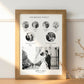Personalised Family Tree Photo Print, Wedding Genealogy Print, Personalised Genealogy Wedding Print, Family history Wedding Photo Frame