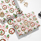 Personalised 1st Christmas Wrapping Paper, Luxury Rabbit Themed Xmas Wrapping Paper, Baby's First Christmas Wrapping Paper