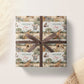Personalised Safari Animals Birthday Wrapping Paper, Zoo Animals Gift Paper with name,Safari Family Wrapping Paper, Jungle Animals Gift Wrap