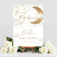 Over the Moon Baby Shower Selfie Frame & Sign