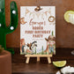 My First Rodeo Birthday Party Welcome Sign Rodeo 1st Birthday Party Decorations Cowboy 1st Birthday Party Sign, Printed Foamboard