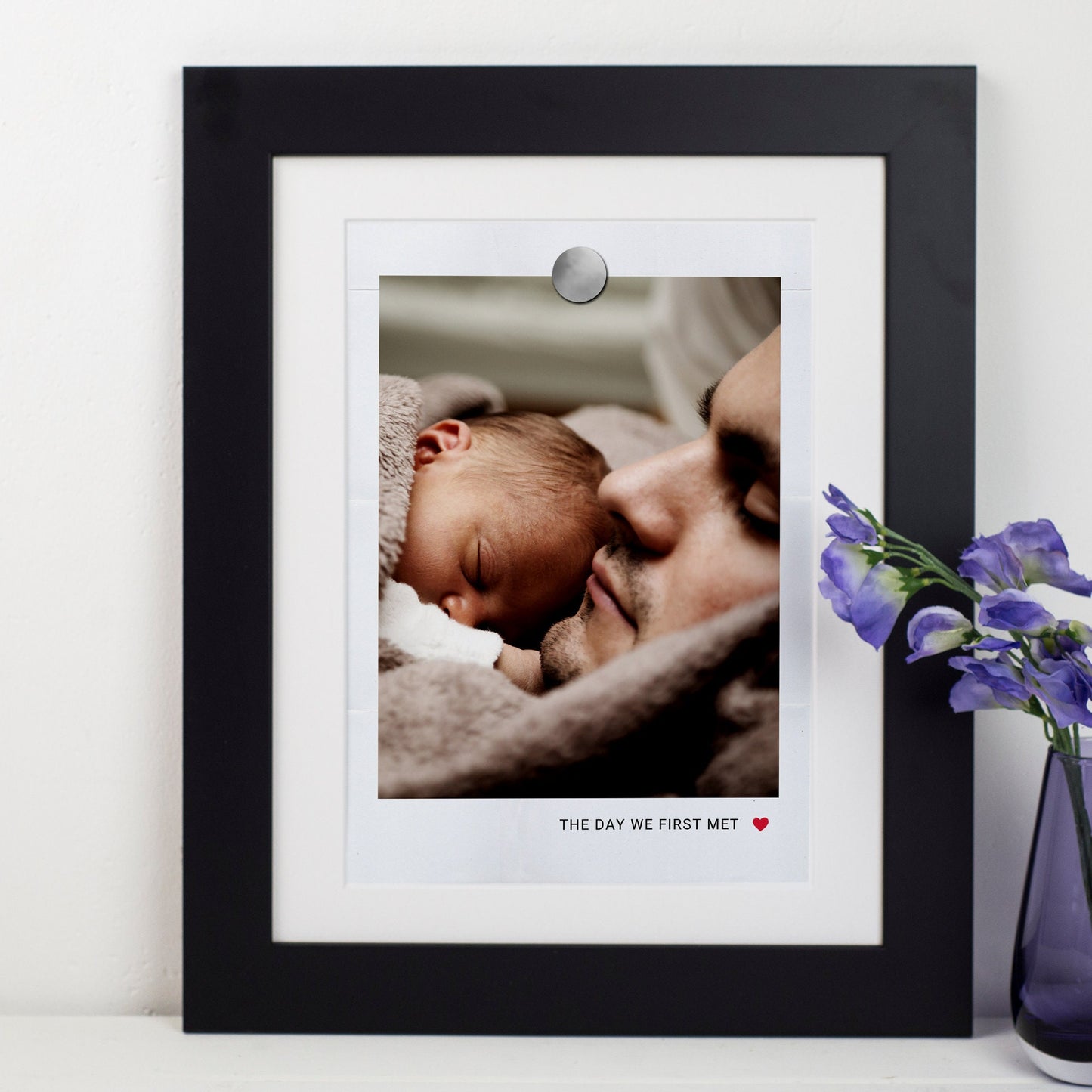 Fathers Day Gift From Wife First Time Dad Gift Dad Photo Gift Polaroid Photo Print Dad Gift From Children INSTANT DOWNLOAD