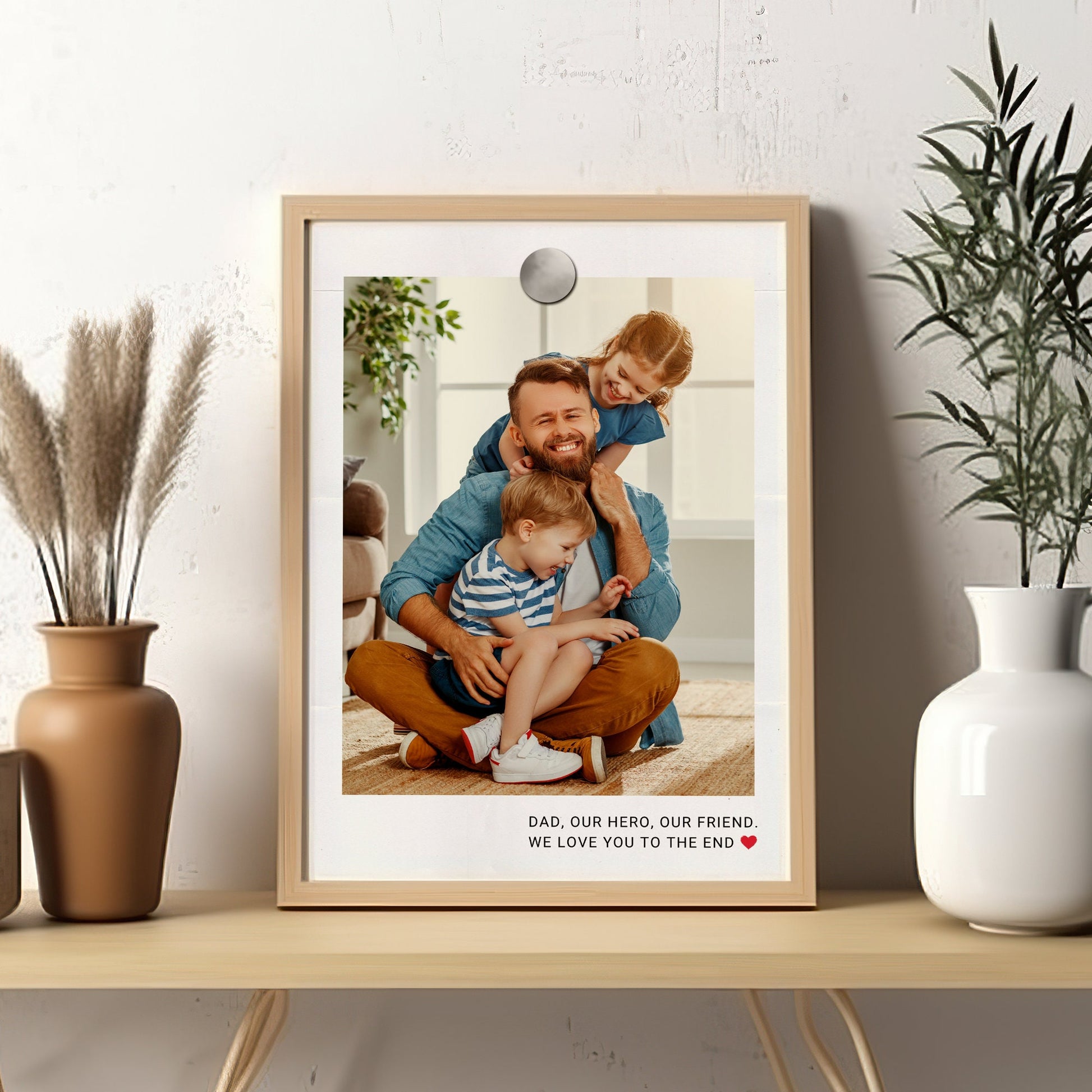 Fathers Day Gift From Wife First Time Dad Gift Dad Photo Gift Polaroid Photo Print Dad Gift From Children INSTANT DOWNLOAD