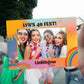 Festival Birthday Selfie Frame, Summer Festival, Music Festival Photobooth Frame, 30th, 21st Birthday Party Decorations, Birthday Festival