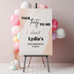 Talk Thirty To Me Birthday Party Sign