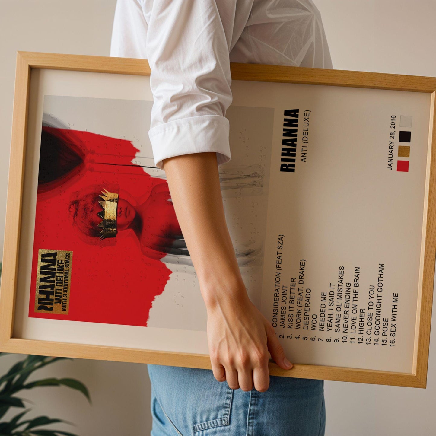 Set of 3 Personalised Album Posters, Choose Your Own Album Poster, Printed Album Print, Favorite Album, Artist Cover, Unframed Poster