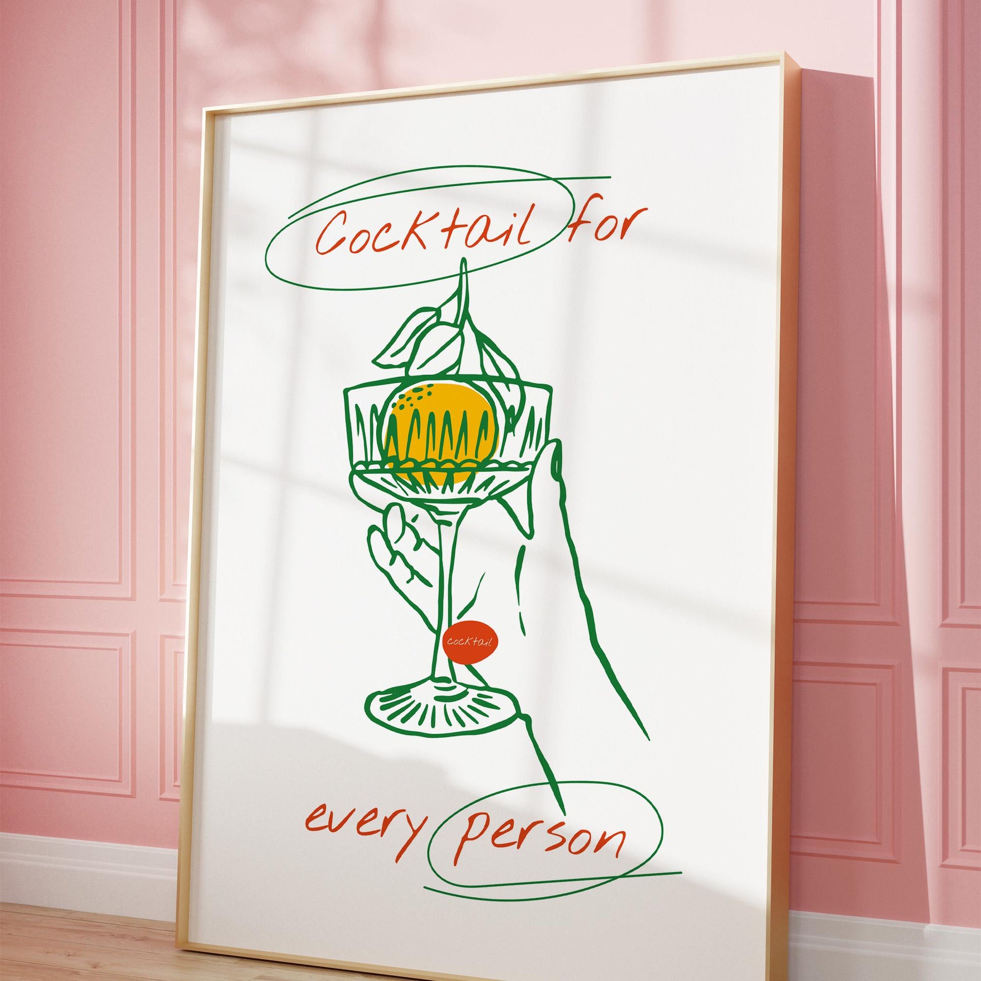 Citrus-themed wall art showing hand-drawn lemons and “Sorrento” typography